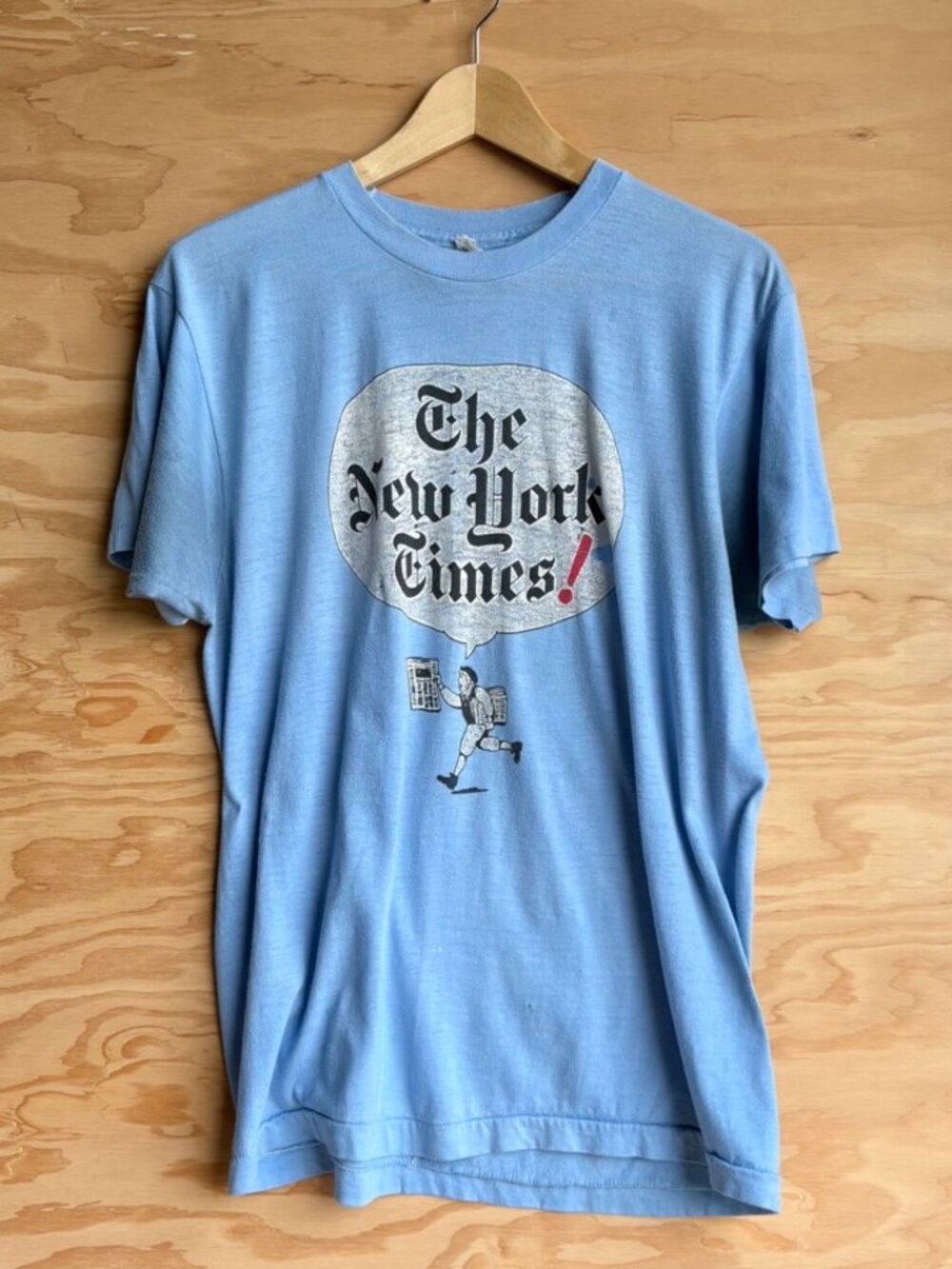 Vintage - New York Times Baby Blue T-shirt